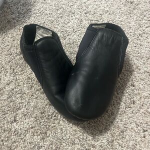 Revolution Kids Black Slip-On Practice/Jazz Slippers